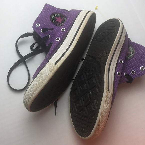 GENTLE USED Converse kid shoes size 3 - Picture 4 of 5